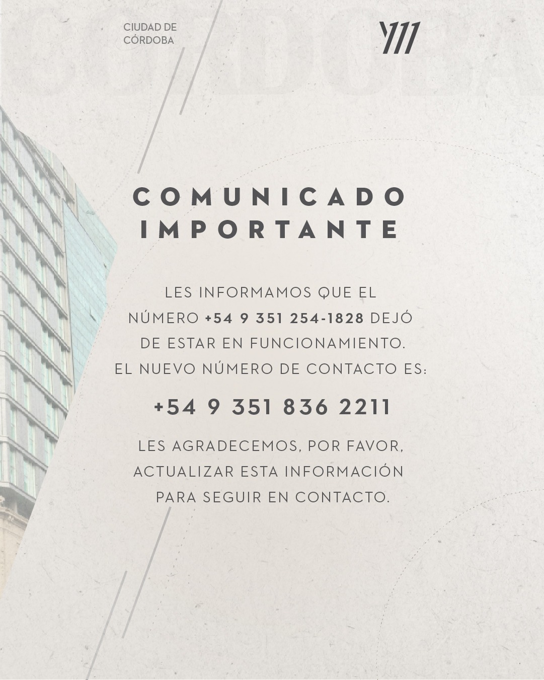 Comunicado